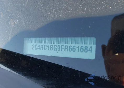 2015 Chrysler Town & Country Touring from USA, damaged, VIN 2C4RC1BG9FR661684